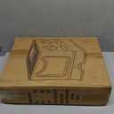 Bolux Foldable Cat Litter Box with Lid, Extra Large, Drawer Type Cat Litter Pan Easy to Scoop & Low Tracking (Dark Grey, 20" L x 16" W x 15" H) (Large, Dark Grey)