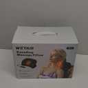 Neck Massager Pillow, Neck and Shoulder Relaxer with Heat, 3 Modes and Strengths, Neck Massager for Pain Relief Deep Tissue, Remote Control, Gift for Women Men Parents Christmas,Black