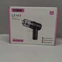 EYYA Handheld Cordless Car Vacuum Cleaner, 4-in-1 Portable Mini Car Vacuum Cleaner, 15000PA High Power & Air Duster with LED Light for Home Office (Grey/Pink)