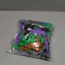 Beaumode Halloween Balloon Arch Garland Kit with Witch Bat Pumpkin Balloons for Green Purple Black Spooky Birthday Baby Shower Party Decorations (Green Purple Black)