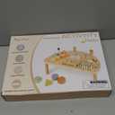 Activity Table for 1 Year Old, Montessori Toys for 1 2 Year Old Girls Boy Gifts, 8 in 1 Wooden Sensory Play Table for Toddler 1-3, Learning Toys for Baby 12-18 Months 1st Christmas Birthday Gifts