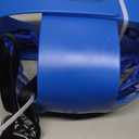 KINSPORY Toddler Swing, 59" Coated Heavy-Duty Iron Chains Baby Swing Outdoor, High Back Full Bucket Infant Seat with Tree Straps for Swing Sets Backyard Outdoor Indoor (Blue)