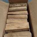 Kiln-Dried PA Cherry – 16” Splits (Approx. 38 lb) – Sweet Smoking Wood for Cooking, Grilling, Wood-Fired Ovens & Campfires – Easy Light, Low Smoke, USA-Sourced