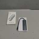 Acer USB C Hub, 7 in 1 Multi-Port Adapter for Laptop, 4K, HDMI Splitter with 2 USB A 3.1 & Type-C to HDMI Data Port, PD 100W Charging, SD Card Reader for Computer, Desktop, Space Grey