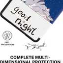 Smart Case Compatible with 7" Kindle Paperwhite 12th Generation (2024) and Kindle Colorsoft Signature Edition - Premium PU Leather Cover with Auto Sleep/Wake, Blue Cat