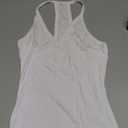 EORIA Womens Workout Tank Tops V Neck Racerback Going Out Crop 2025 Trendy Top Summer Sleeveless Ribbed Camisole, L