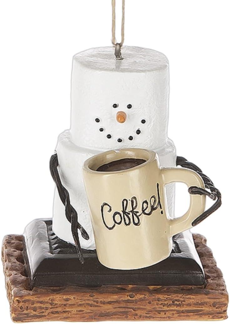 S'Mores Coffee Lover Christmas/ Everyday Ornament