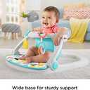 Fisher-Price Portable Baby Chair Sit-Me-Up Floor Seat with Developmental Toys & Machine Washable Seat Pad, Windmill