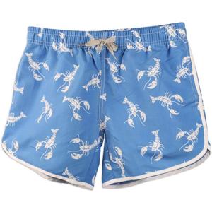 Womens Board Shorts Beach Quick Dry Fabric Swim Slim Trunks Ocean Travel Sports (Blue, XL)