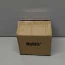 MyGift Book Ends Decorative, Bookends for Shelves, Metal Bookends for Heavy Books, Office Decor for Men, Wood Book Stopper, Realistic Industrial Pipe Design, Dark Brown