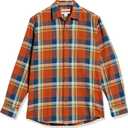 Amazon Essentials Men's Long-Sleeve Flannel Shirt - Discontinued Colors (XS)