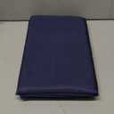 Ascoza 2 Pack Fitted Tablecloth for 6 Foot Rectangle Tables 72 x 30 Inch Navy Table Covers Water Resistant Polyester Table Cloth for Wedding, Parties,Display, Trade Show (Navy)