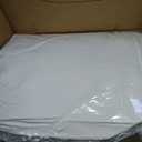 White Goose Down Pillow Luxury Hotel Bed Pillow with 100% 800+ Fill Power, Goose Down Fiber Pillow for Sleeping, 700TC Cotton Shell, Queen Size - Firm/More Support, 1 Pack