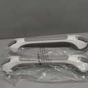 TAILI Grab Bars for Bathtubs and Showers 2 Pack Suction Grab Bar, Heavy Duty Shower Handle Removable Bath Handrails for Seniors and Elderly, Bathroom Safety Grip No Drilling Waterproof,Grey (16.8", Gray)