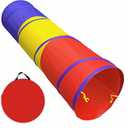 Kids Play Tunnel Tent for Toddlers, Colorful Pop Up Crawl Tunnel Toy Tent for Baby Infant Children or Dog Cat Pets, Indoor & Outdoor Toys for Boy and Girl Backyard Playset