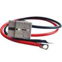 8AWG Cable with 50A Connector, M8 Terminal,Quick Connectors Power Transfer forBoat, RV, Electric Forklift Charging Plug Cable-1.64ft