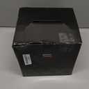 KOOC Small Slow Cooker, 2-Quart, Free Liners Included for Easy Clean-up, Upgraded Ceramic Pot, Adjustable Temp, Nutrient Loss Reduction, Stainless Steel, Black, Round