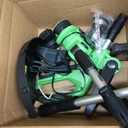 SOYUS Weed Wacker Cordless, 12 Inch String Trimmer Battery Powered with Battery and Charger, Lightweight Edger Trimmer with 8 Pcs Replace Spool Trimmer Lines