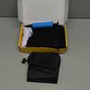 Jigsaw Puzzle Board Roll Up Mats Games Saver Portable Keeper Storage Magic Holder Matt Rollup 2000 Pieces Accessories Christmas Ideas for Adults Toddler Teens Boys Girls New Home Gifts (Black)