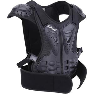 Youth Kids Chest Protector Dirt Bike Gear Motorcycle Chest Armor Motocross Dirtbike Protective Gear for Child, Boy and Girl (Large)