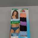 Fruit of the Loom Women's Breathable Underwear, Moisture Wicking Keeps You Cool & Comfortable, Size 6
