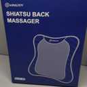 KINGJOY Back Massager for Pain Relief Deep Tissue, Full Back Rolling Massager with Heat 3D Shiatsu Kneading Electric Massage Pillow for Back, Neck, Shoulder, Spot Massage, Gifts