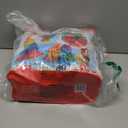 MEGA BLOKS First Builders Toddler Blocks Toys Set, Big Building Bag with 80 Pieces and Storage, Blue, Ages 1+ Years