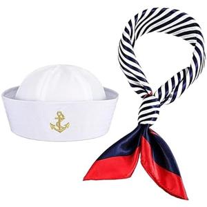 Captain Hat Sailor Ship Sailor Hat Boat Costume For Men Women Captains Dressing up Party