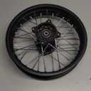 12" Rear Wheel Rim for 110cc 125cc Dirt Bike tao TTR SSR CRF Apollo 15mm Axle