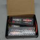 HOOVO 11.1V 3S LiPo Battery 5200mAh 60C with Tr Plug for RC Car RC Truck Airplane Helicopter Boat Car Racing RC Hobby (2 Packs)
