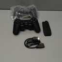 Retro Console, Wireless Retro Game Console, Plug & Play Video TV Game with 24600+ Built-in Games, 4K HD Output, and 2.4GHz Wireless Controller, 9 Classic Emulators Deep Black