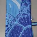 TwoYek Microfiber Thin Beach Towel Lightweight Oversized 71x32 Extra Large Sand Free Towels Quick Dry for Travel Pool Camping Sports Beach Accessories Vacation Essential Gift Turtle