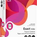 Neenah Exact 30% Recycled Extra-Heavyweight Index Card Stock, 8 1/2in. x 11in., 110 Lb, White, pk Of 250 Sheets, 40411 (A4-size documents and folders)