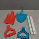 20 Inch Beach Sand Shovels for Kids (Red)
