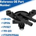 CP426 Vapor Canister Purge Valve Compatible with Ford Expedition F-150 F-250 Lincoln Blackwood Navigator 4.2L 4.6L 5.4L Replace CP426 CP516 PV327 911-231 F75Z9C915AA