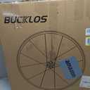 BUCKLOS 27.5/29 inch Thru Axle Boost MTB Wheelset, Front 15 * 110mm Rear 12 * 148mm Disc Brake Mountain Bike Wheel, AL6061 32H 1.9/2.5 Double Wall Clincher Dual, Fit 8 9 10 11 Speed Cassette XC AM DH (1 Pair Wheels)