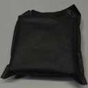 Floor Flange for 2 1/2" Square x 2 1/2" Square Aluminum Fence Posts - Deck Mount (Black)