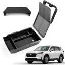 Thenice Center Console Organizer Armrest Box Tray Glovebox Hidden Storage Compartment Compatible with Honda CR-V 2023 2024 2025 2026 Accessories -3PCS