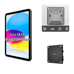 Zilvex Wall Mount Charging Kit for Apple iPad 10th 10.9‑in & iPad (A16) 11 in – Magnetic Tablet Wall Mount with 15W Fast Charging, TPU Protective Case, Smart Home Hub Integration
