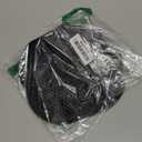 2 PCS Silicone Splatter Shield Heat-Resistant Splash Guard for Ninja Crispi Pro Glass Air Fryer -Replacement Parts AS101CY,Compatible with Ninja Crispi Pro Accessories & Crisp Containers (Black)