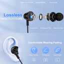 USB C Samsung Headphones Wired Earbuds for Samsung Galaxy A16 A36 5G A56 A15 A14 A17 A54 A35 S26 Ultra S25 FE S24 S23 S22 S21 Wired Ear Buds Type C Earphone with Microphone Volume Control Bass Stereo