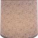 Aspen Creative 32502A Transitional Drum (Cylinder) Shaped Spider Construction Lamp Shade in Grey, 13" wide (12" x 13" x 12")
