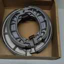 Master Chen Front Rear Brake Shoes for Honda ATC125M 1984-1987 - ATC 185 185S 1980-1983 - ATC200 ATC 200 M S E ES Big Red 1981-1986 Brakes Drum Pads 303 306 MC0234