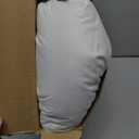 KeaBabies 2-Pack Toddler Pillows 2 Year Old to 5-13x18 Soft Organic Cotton Kids Pillow for Sleeping, Travel, School, Daycare, Nap, Toddler Bed, Machine Washable, Without Pillowcase (Soft White)