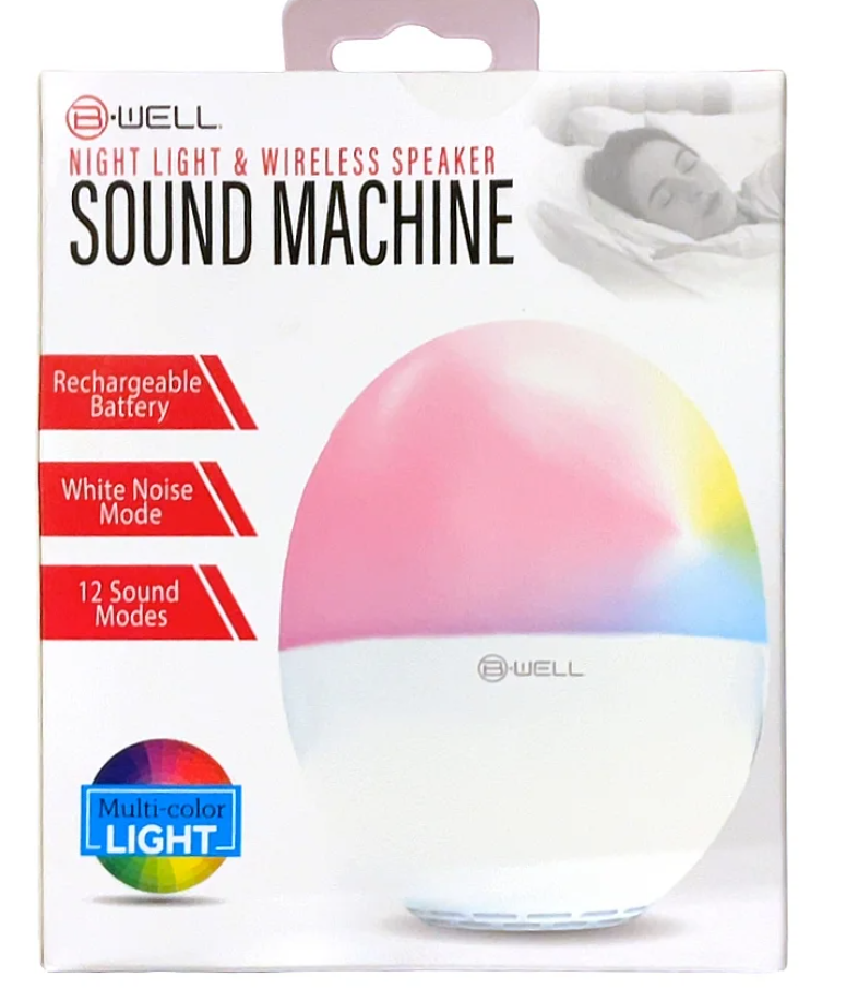 Well Night Light Wireless Speaker Sound Machine