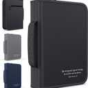 Bible Covers for Women and Men Large & Medium Size by DEHITE - Bible Case Bag Fits Book 7 x 10.1 x 1.9 Inches - Black Bible Carrying Holder with Pockets - Christian Confirmation Gift Accessories