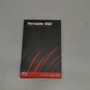 Aiibe 1TB External SSD USB C Portable SSD USB 3.2 Gen 2, Up to 1050MB/s, External Solid State Drive 1TB External Hard Drive for iPhone 17/16/15, Laptop (Black)