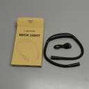 Glocusent Neck Book Light, 1200mAh Rechargeable Neck Reading Light, Hands Free Book Lights for Reading at Night, 5 Colors & 5 Brightness, Private Lightweight Book Reading Light in Bed for Book Lovers