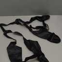 BECROWM Waterproof Dog Boots for Small/Medium Dogs Dog Paw Protectors Dog Suspender Boots AntiSlip Pet Shoes for Outdoor Walking, Reflective StayOn,DirtProof Comfortable Booties (Black, M)