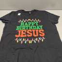 Happy Birthday Jesus | Christian Christmas T-Shirt M